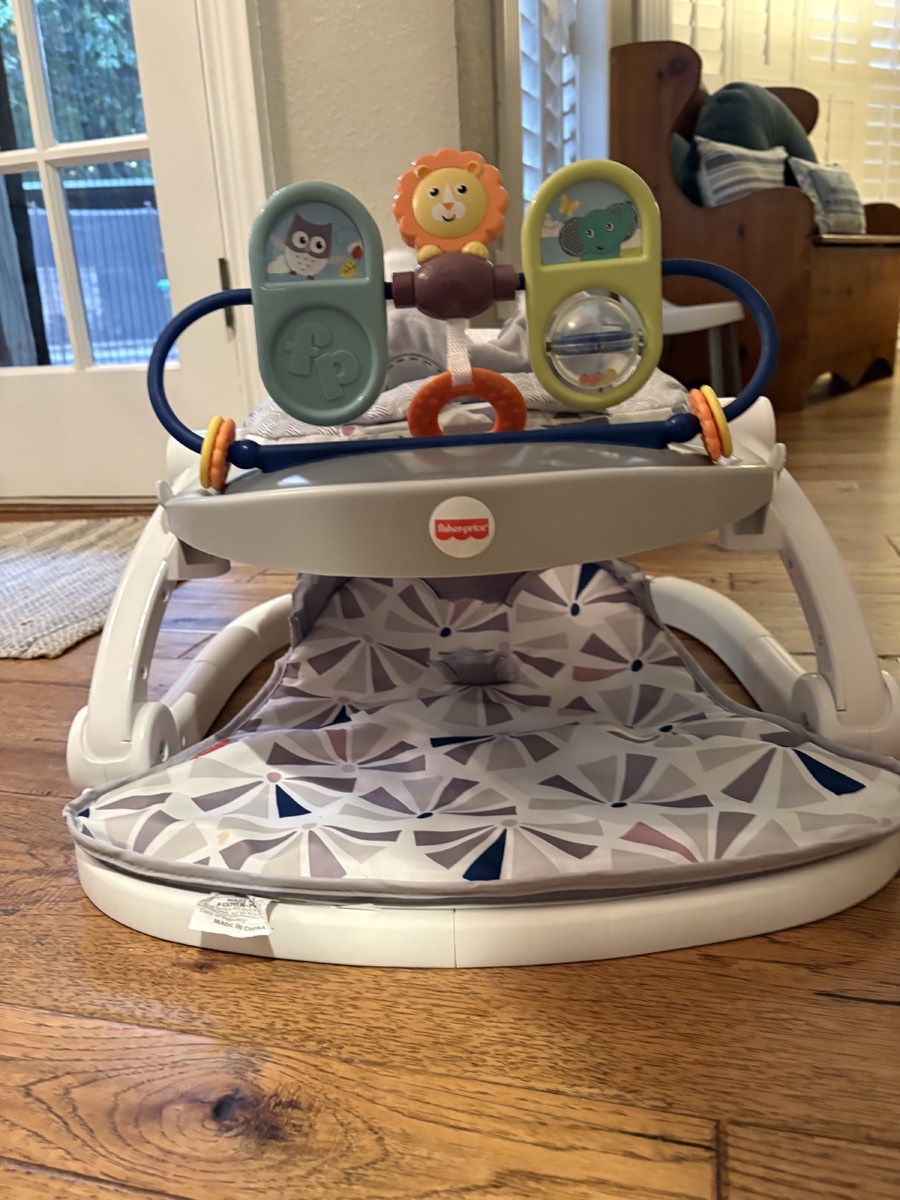 Now useless baby seat
