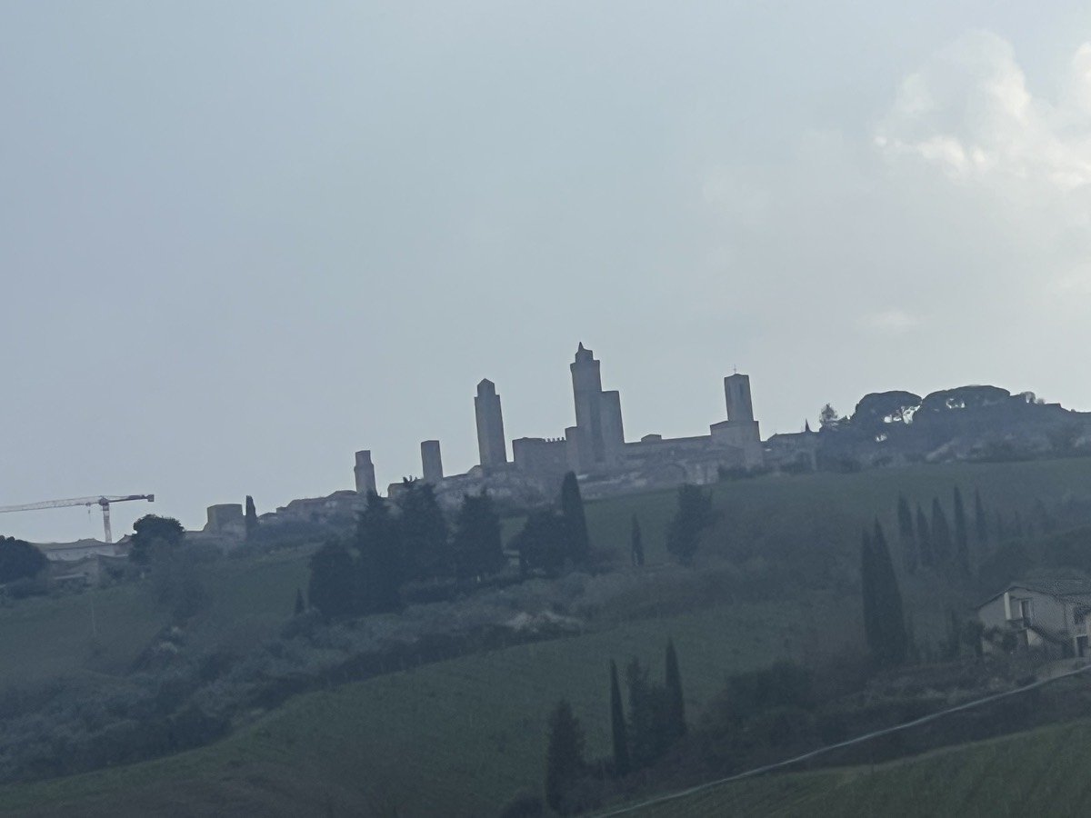 View of San Gimignano