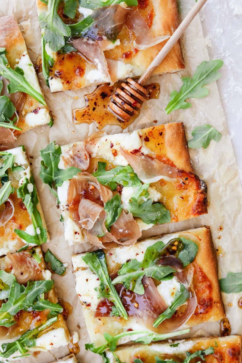Prosciutto Arugula Flatbread