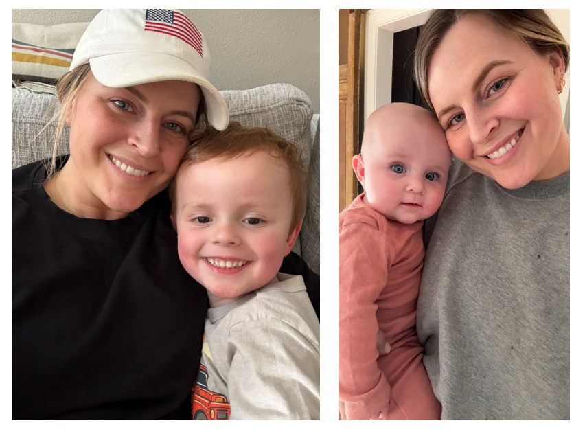Silas 3 years 8 months / Clementine 6 months
